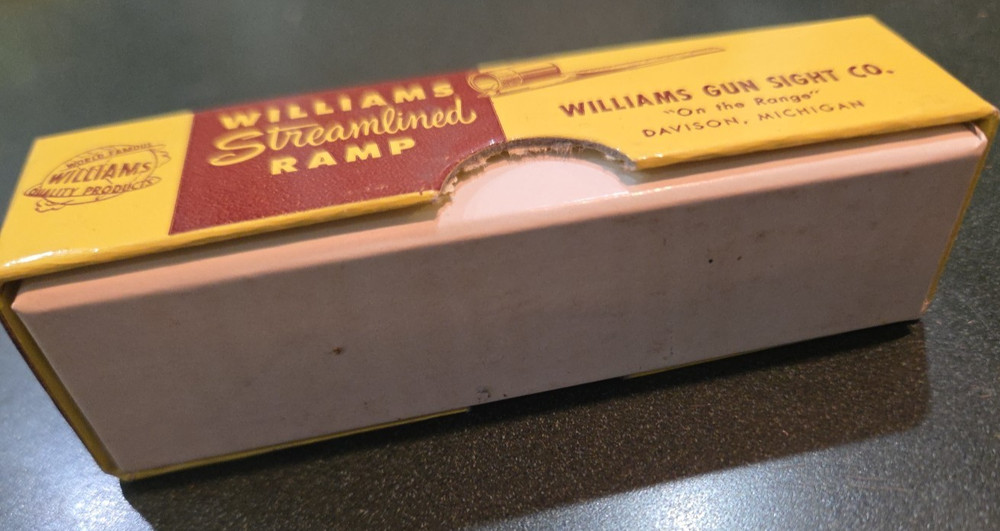 Williams Streamlined 3/16" Rifle Ramp