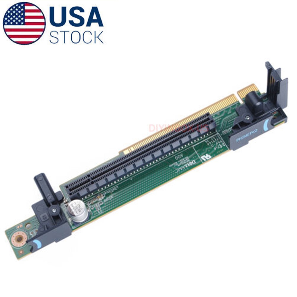 W6D08 Dell PowerEdge R640 Server Riser 2 Board Card PCI-E for 2nd CPU