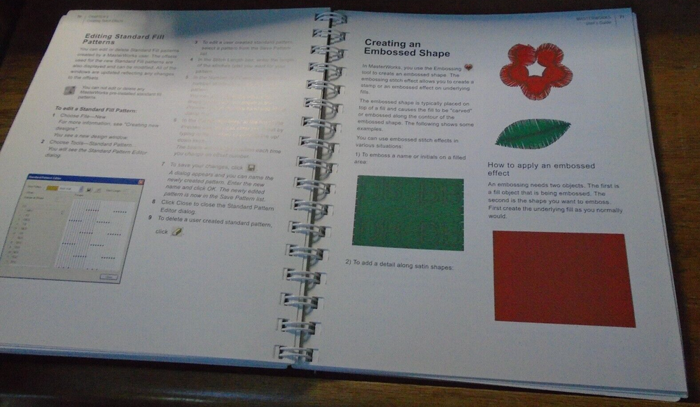 Designer's Gallery Master works Embroidery User Guide ONLY GUC