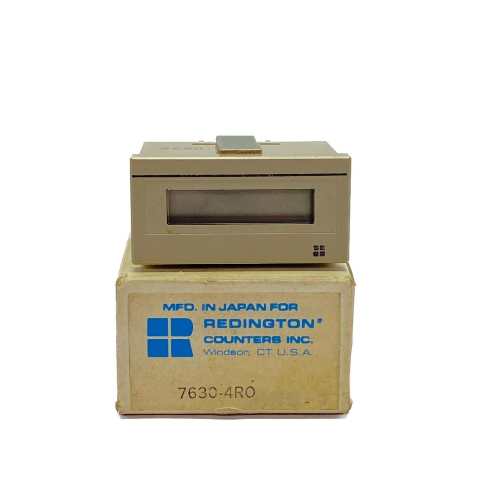 NEW Redington Counters Tachometer Counter Module 7630-4RO