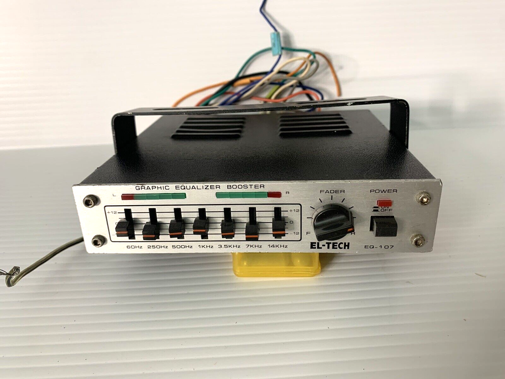 EL-TECH EQ-107. Vintage 7 Band Graphic Equalizer