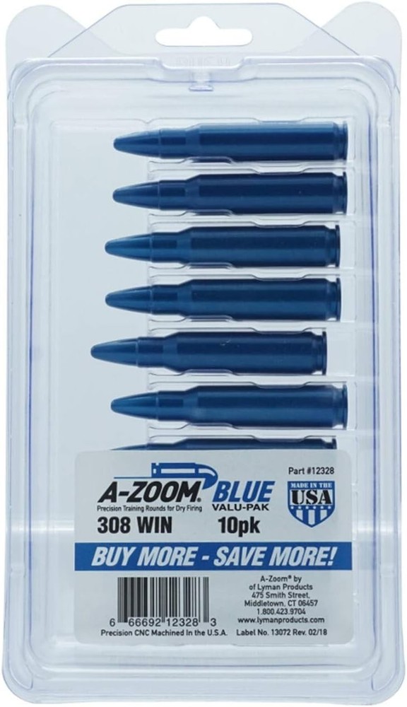 Precision Snap Caps, 308 Win, 10 Pcs