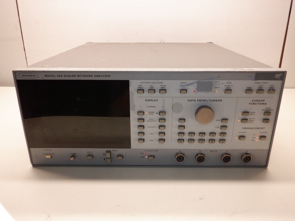 WILTRON MODEL 562 SCALAR NETWORK ANALYZER