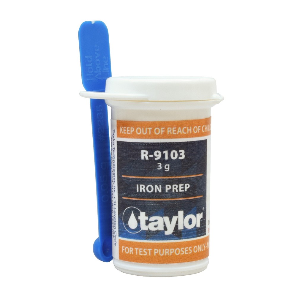 Taylor Technologies Iron Prep Reagent 3 Gram Bottle R-9103