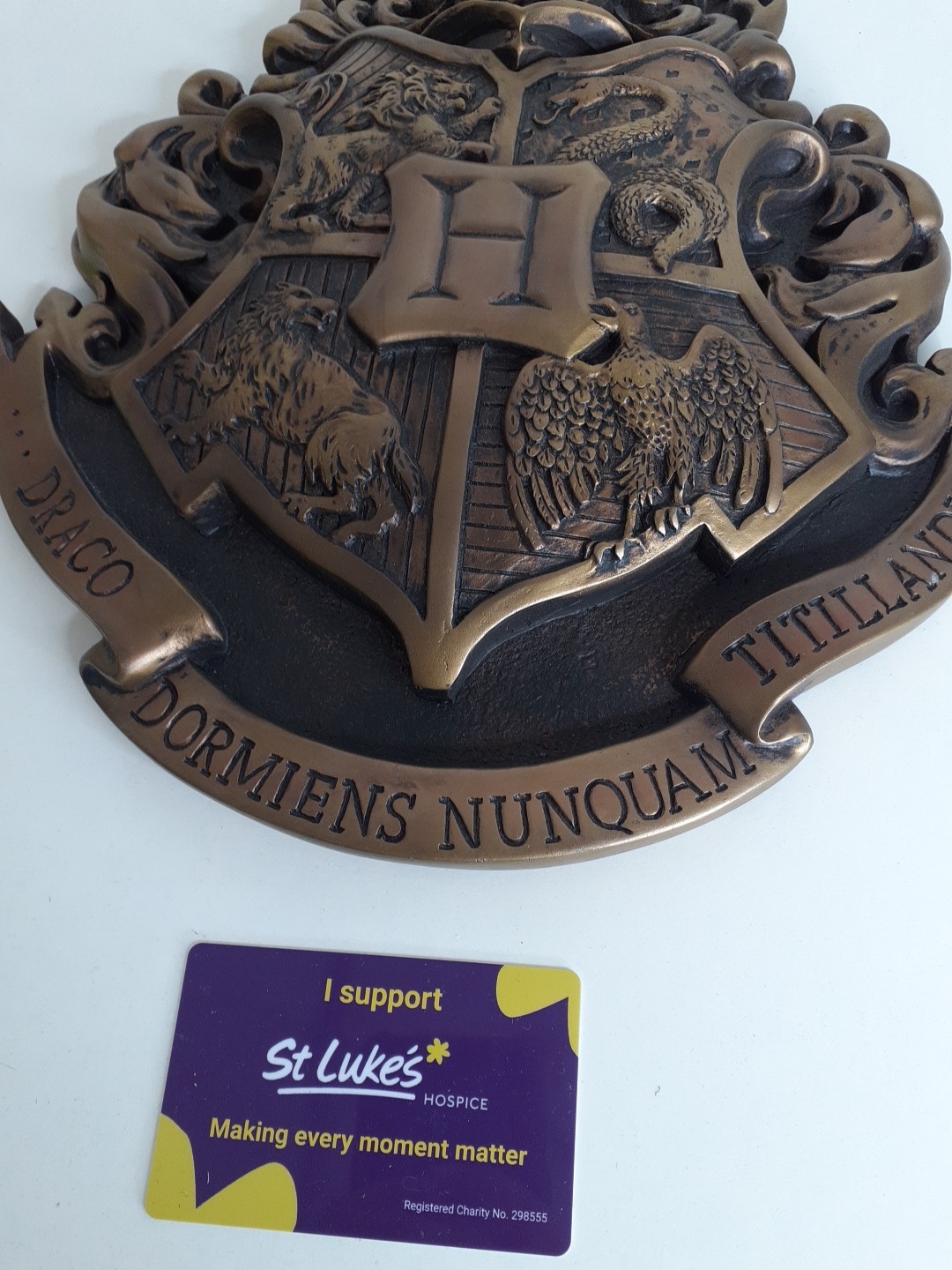 Harry Potter Hogwarts School Crest Wall Art / Hanging