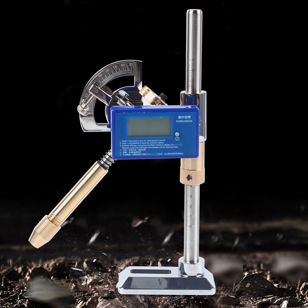Handle Digital Display Angle Manipulator Gem Faceting Machine Angle Polishing