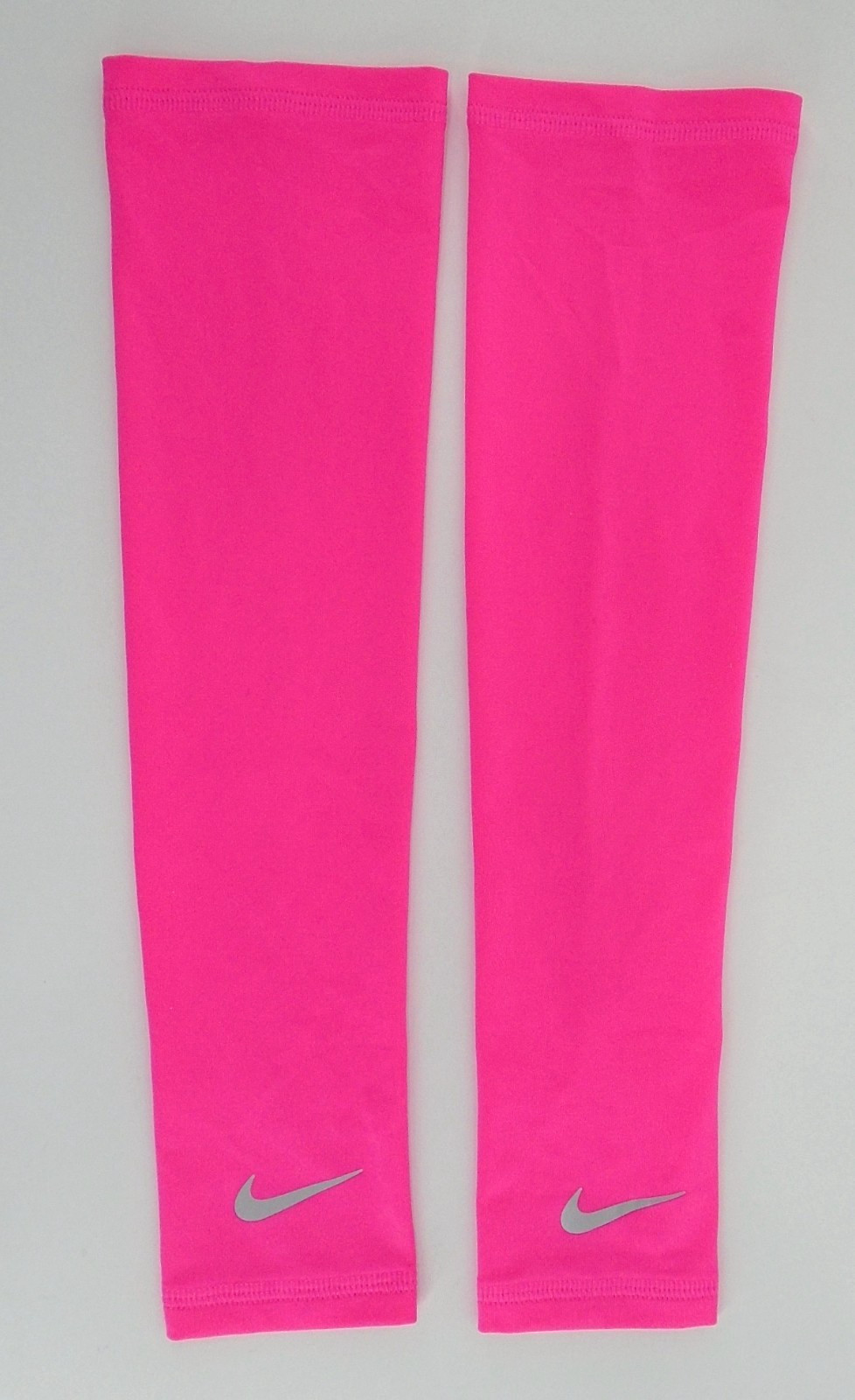 Nike Lightweight Sleeves Adult S/M DRI-FIT Running Hyper Pink/Silver