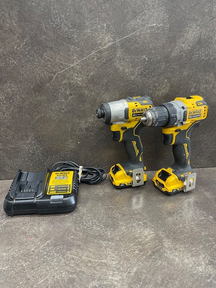 Dewalt Hammer Drill/Impact Drill Set