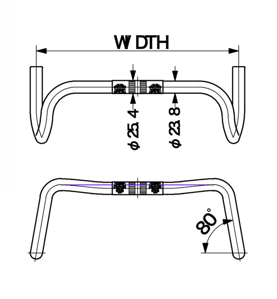 NITTO Bee Bar B136AA | 25.4mm