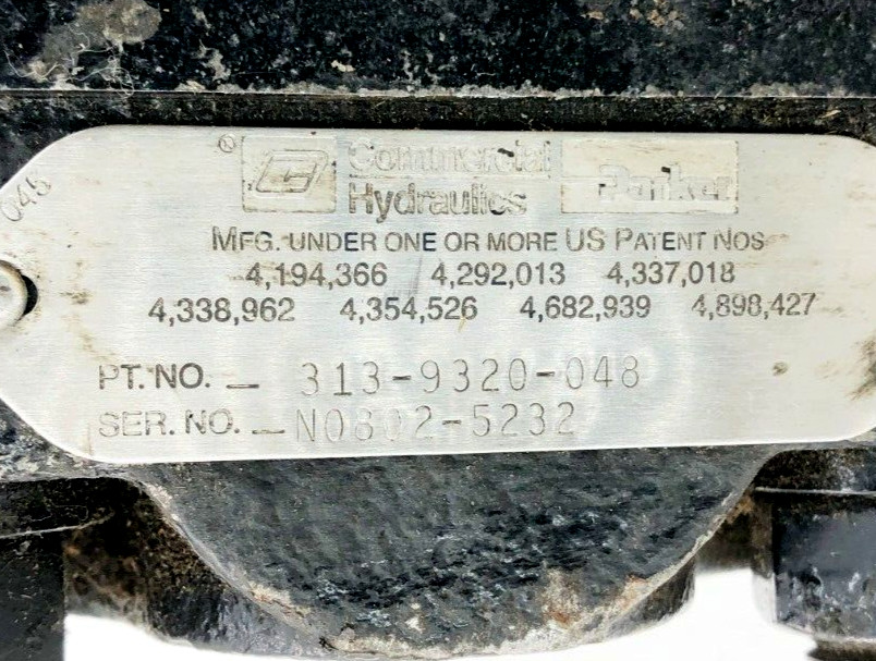 Parker Commercial Intertech 313-9320-048 Hydraulic Pump