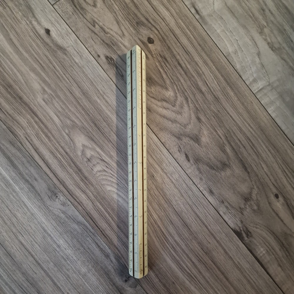 Engine Divided Vintage Ruller