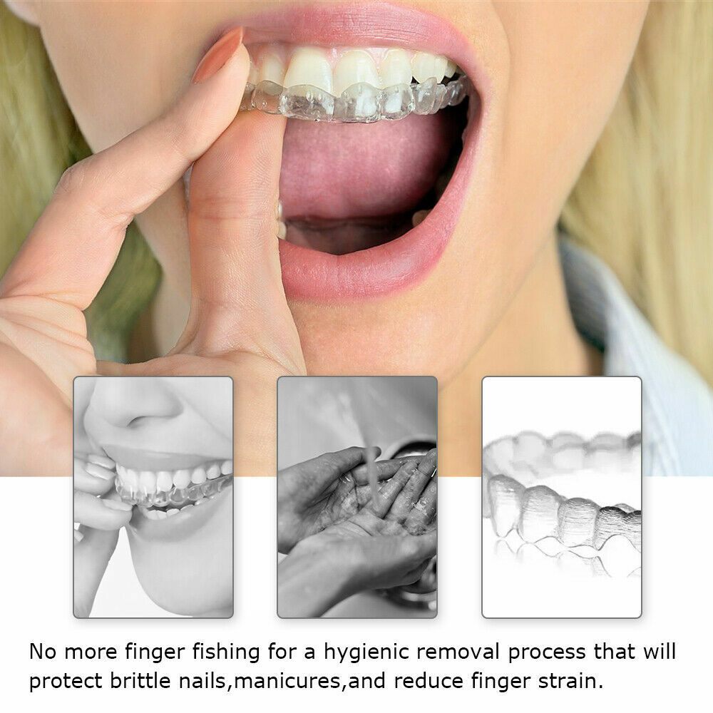 50 Pcs Orthodontic Aligner Remove Invisible Removable Braces Clear Aligner