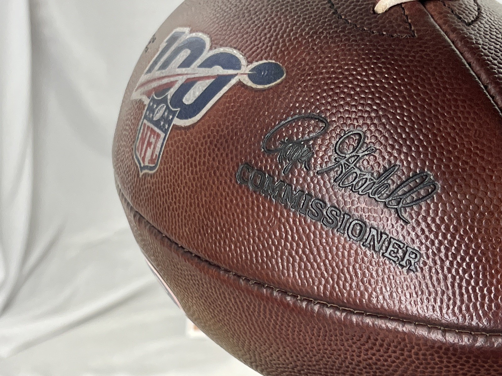 NFL "The Duke" Wilson Football - 100 yr Game Ball - Game Prepped & Conditioned