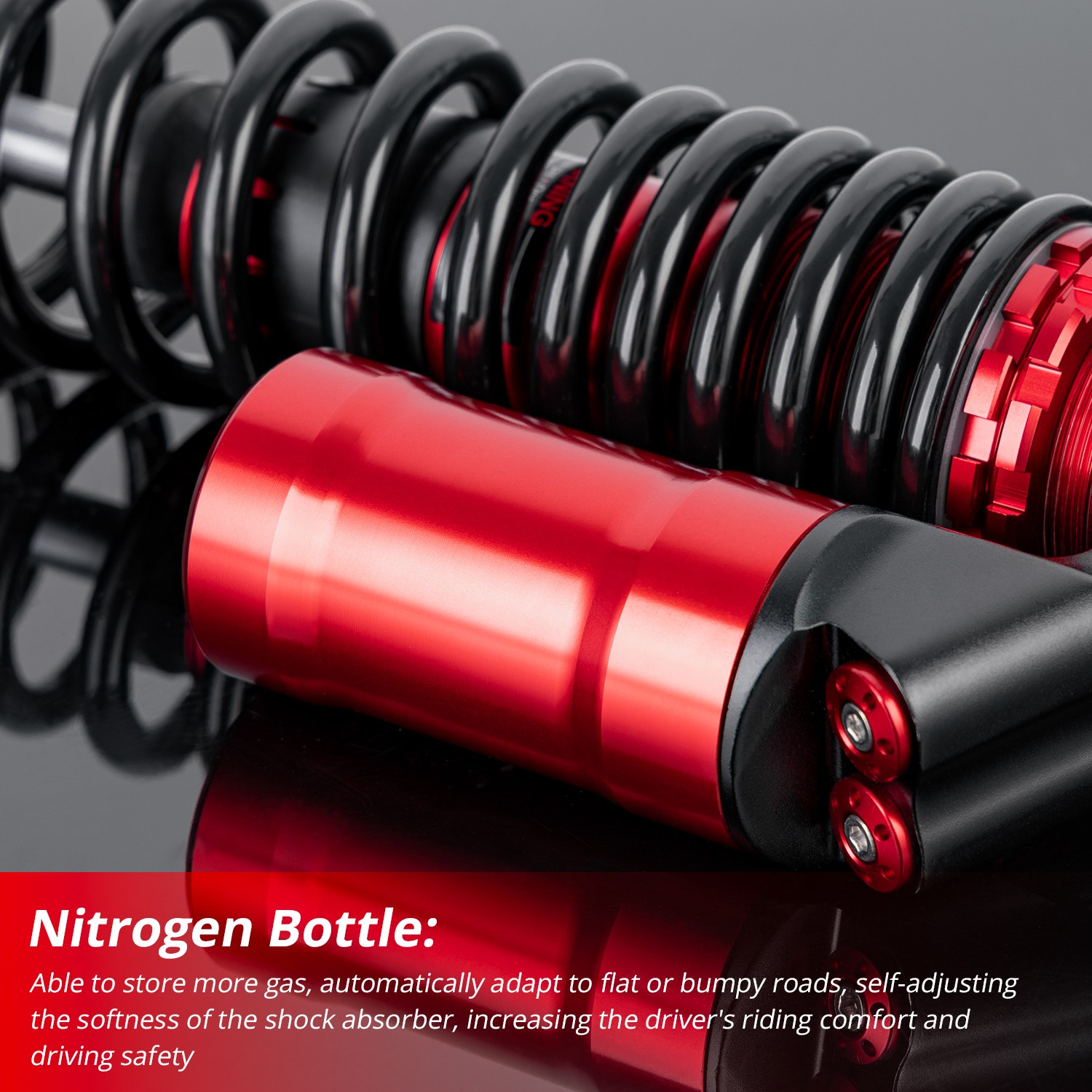 PAIR For Yamaha Raptor 700R 700 660R Front Shocks Absorbers Stage 5 Upgraded