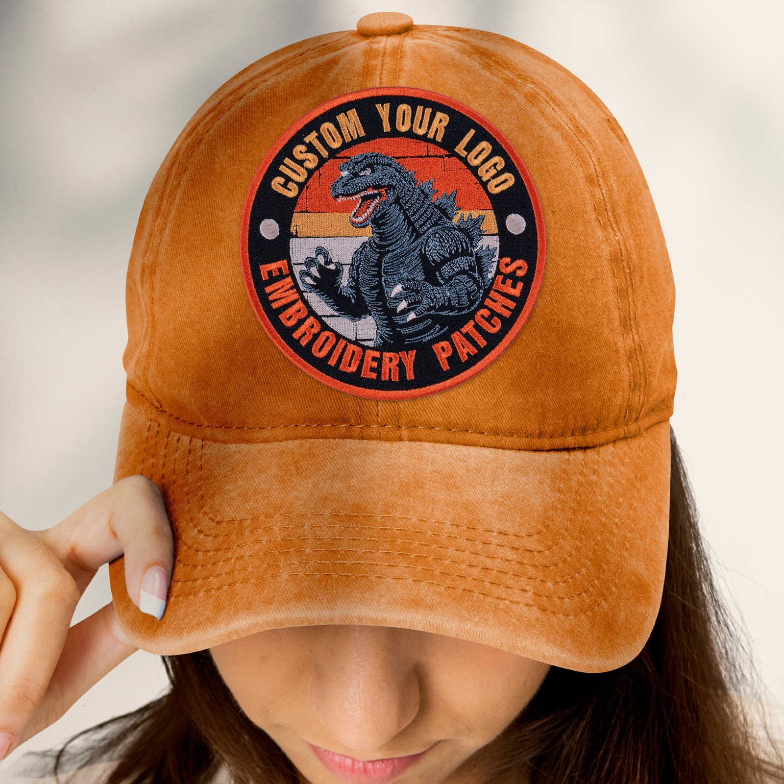 Custom Embroidered Logo Patch, Personalized Logo Patches, Logo Iron On Patch