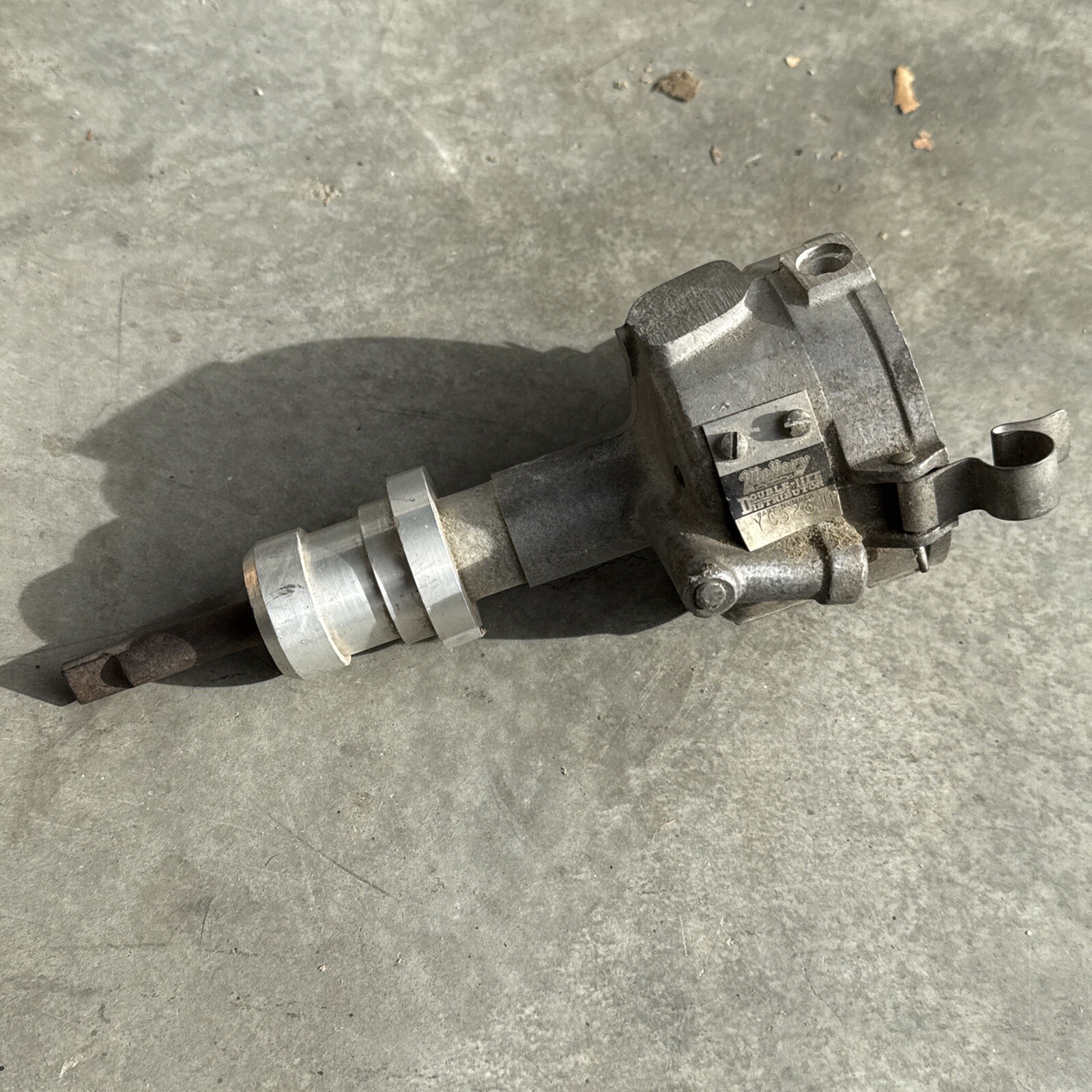 Distributor, Mallory, YL-520-CV, Chevy 283, 327, 350, 396, 400, 427, 454