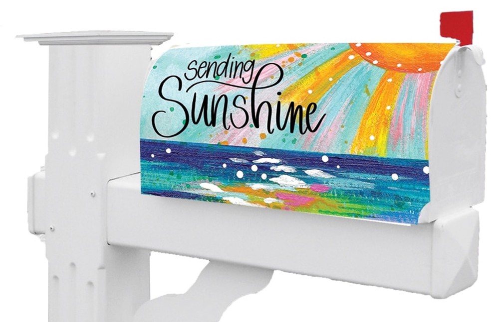 Sending Sunshine Mailbox Cover