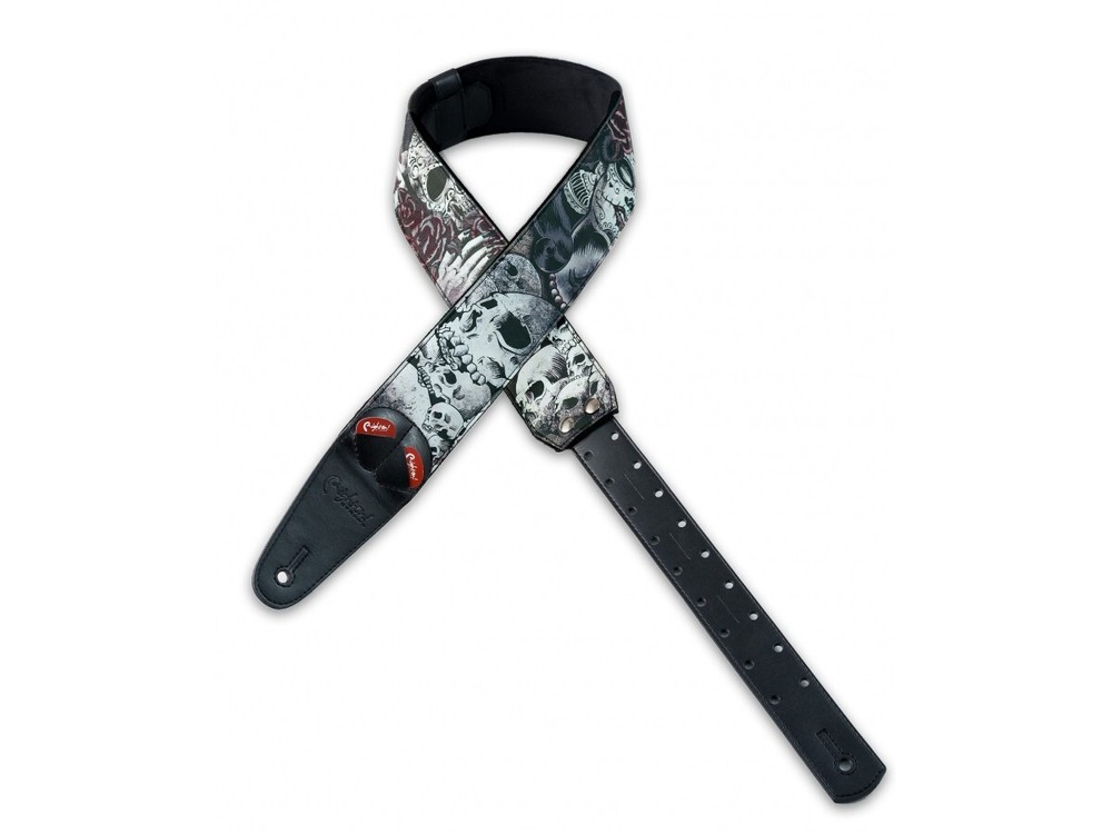 RightOn! Mojo Death's Touch Guitar Strap
