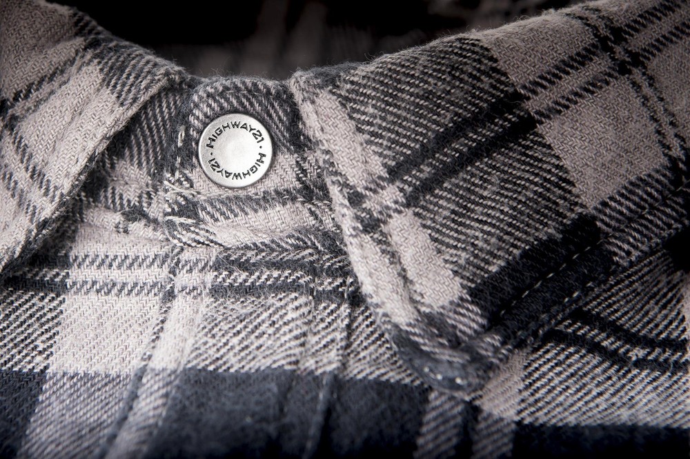 Marksman Flannel Black/Grey Sm