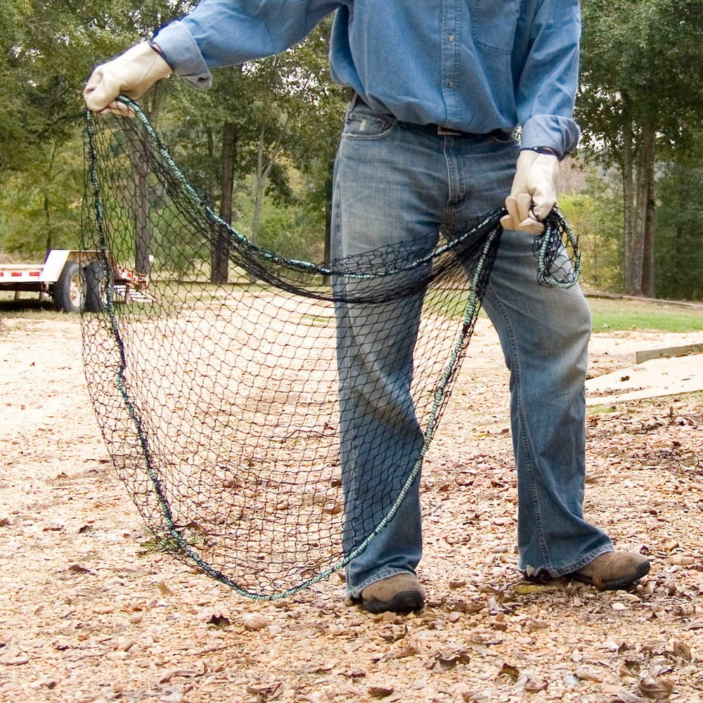 Animal Throw Net - 4' Diameter - 1" Mesh Size 4 feet