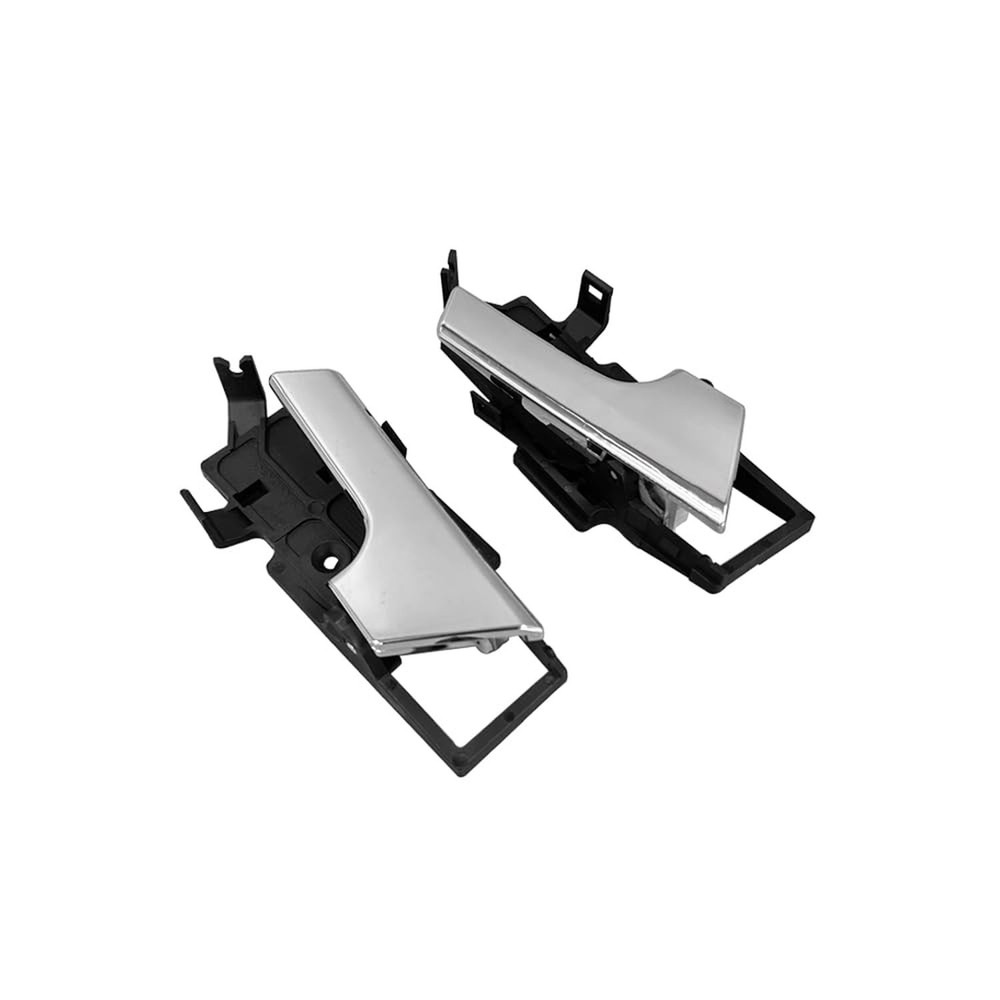 1 Pair Chrome Interior Inside Door Handle Compatible with Chevy Aveo Aveo5 20...