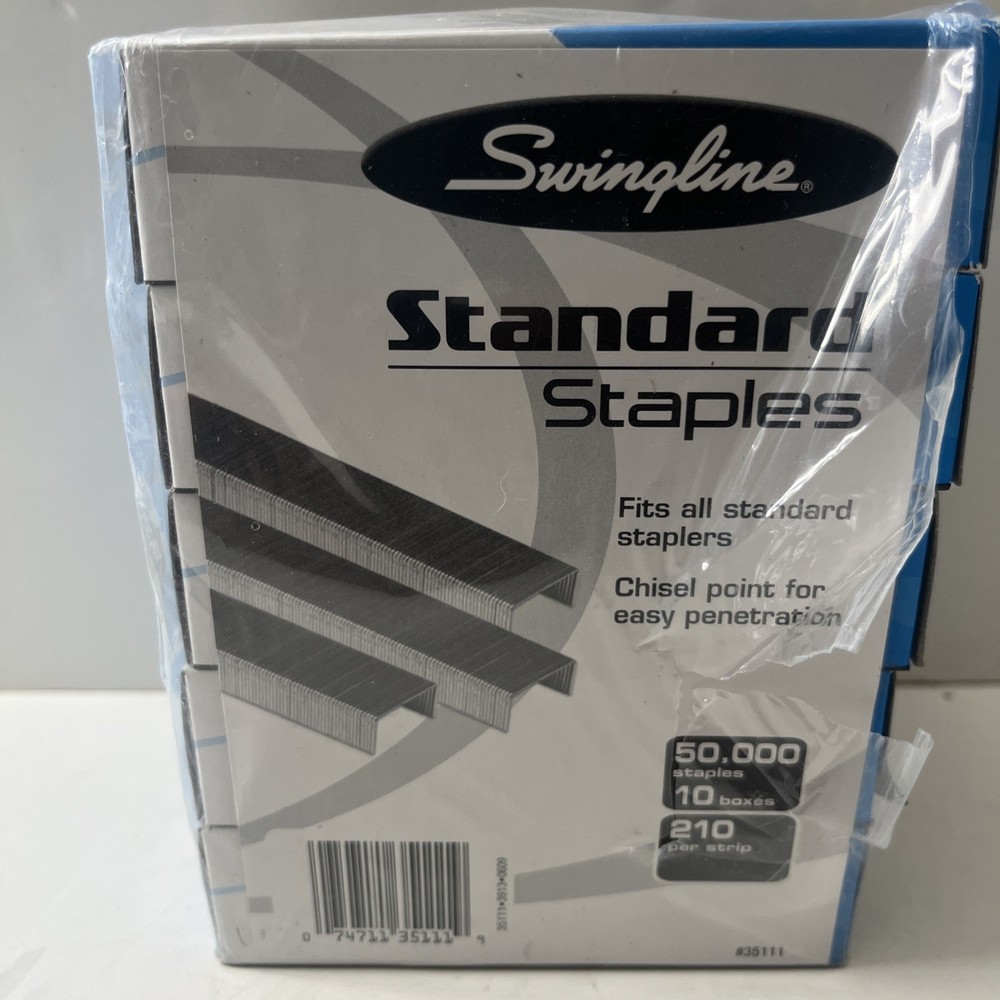10 Swingline Standard Staples