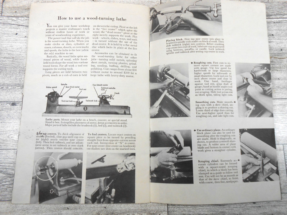 Better Homes and Gardens Tips On Using Power Tools REPRINT