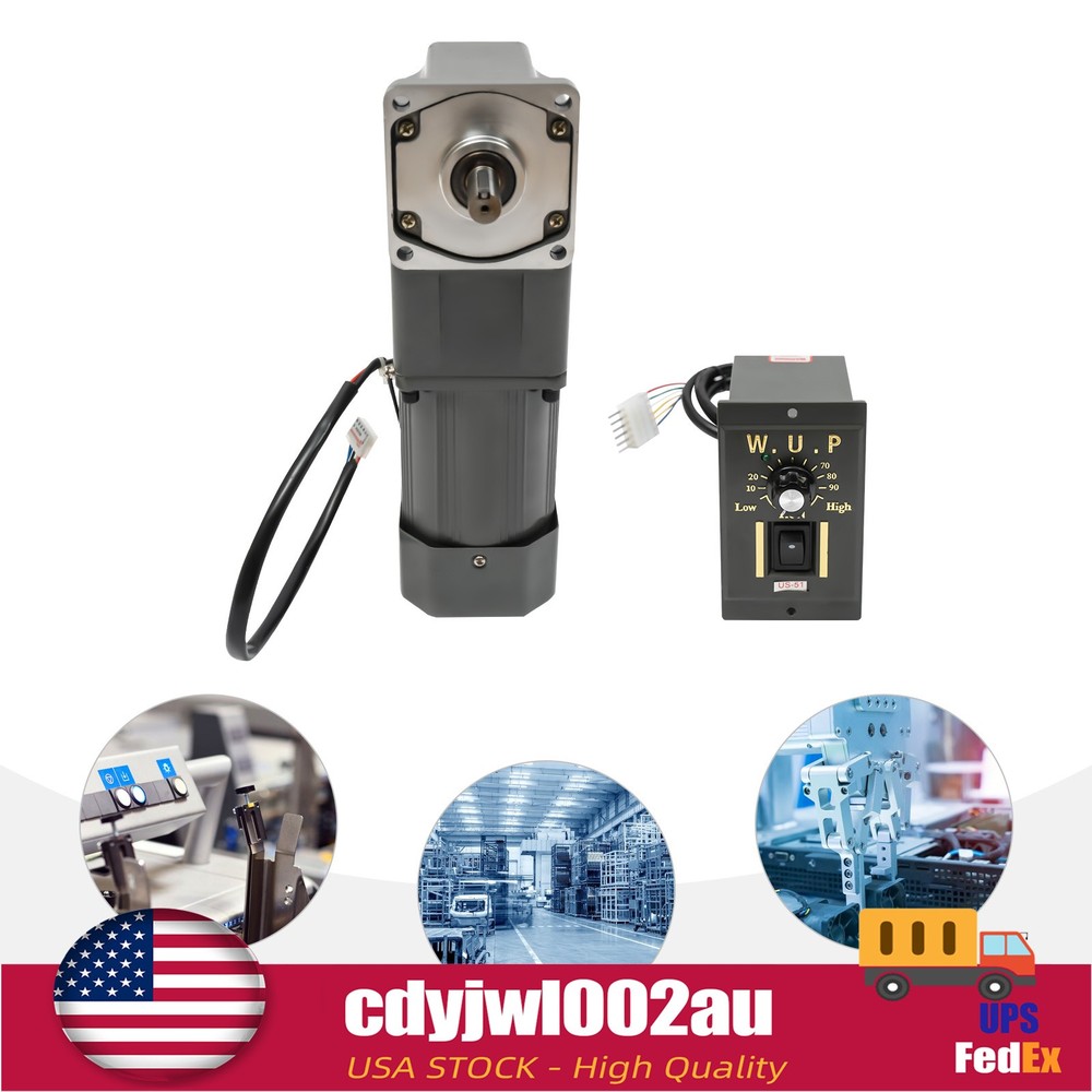 30k Electric Variable Speed Controller 90�� Right Angle Output Reduction Motor