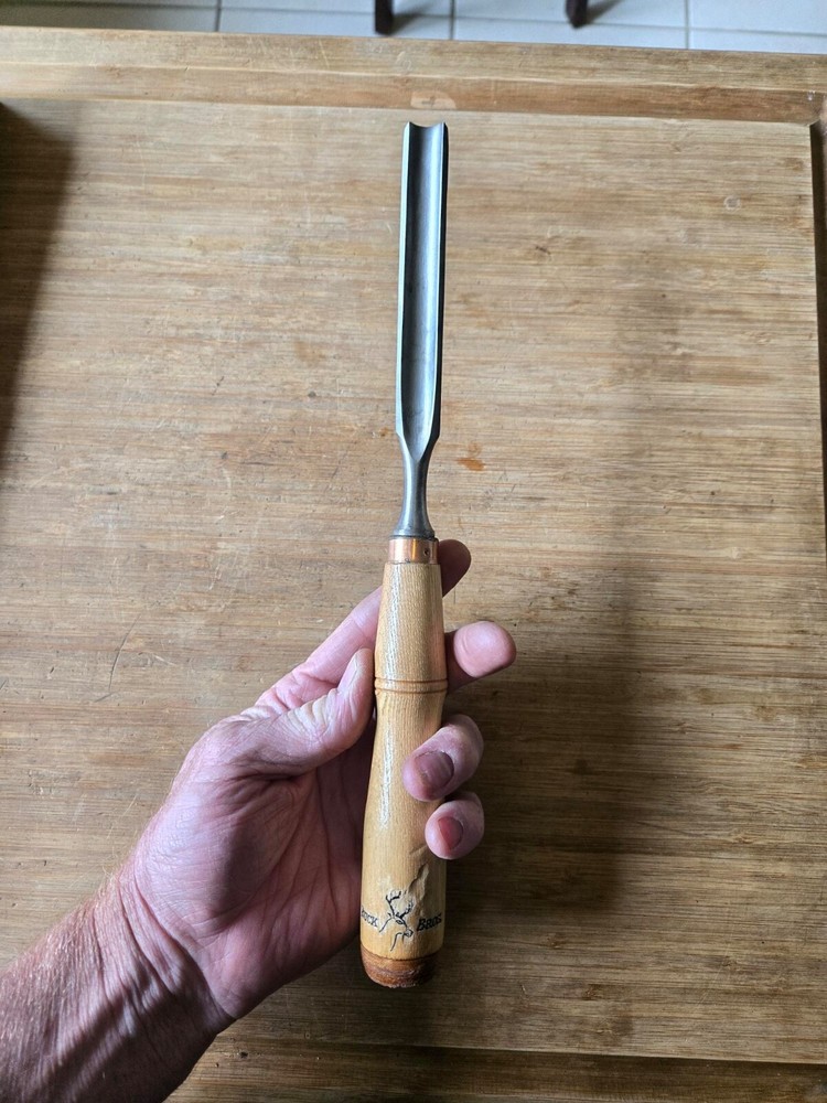 Buck Bros Gouge Chisel 1/2" (inside) Woodworking Chisel