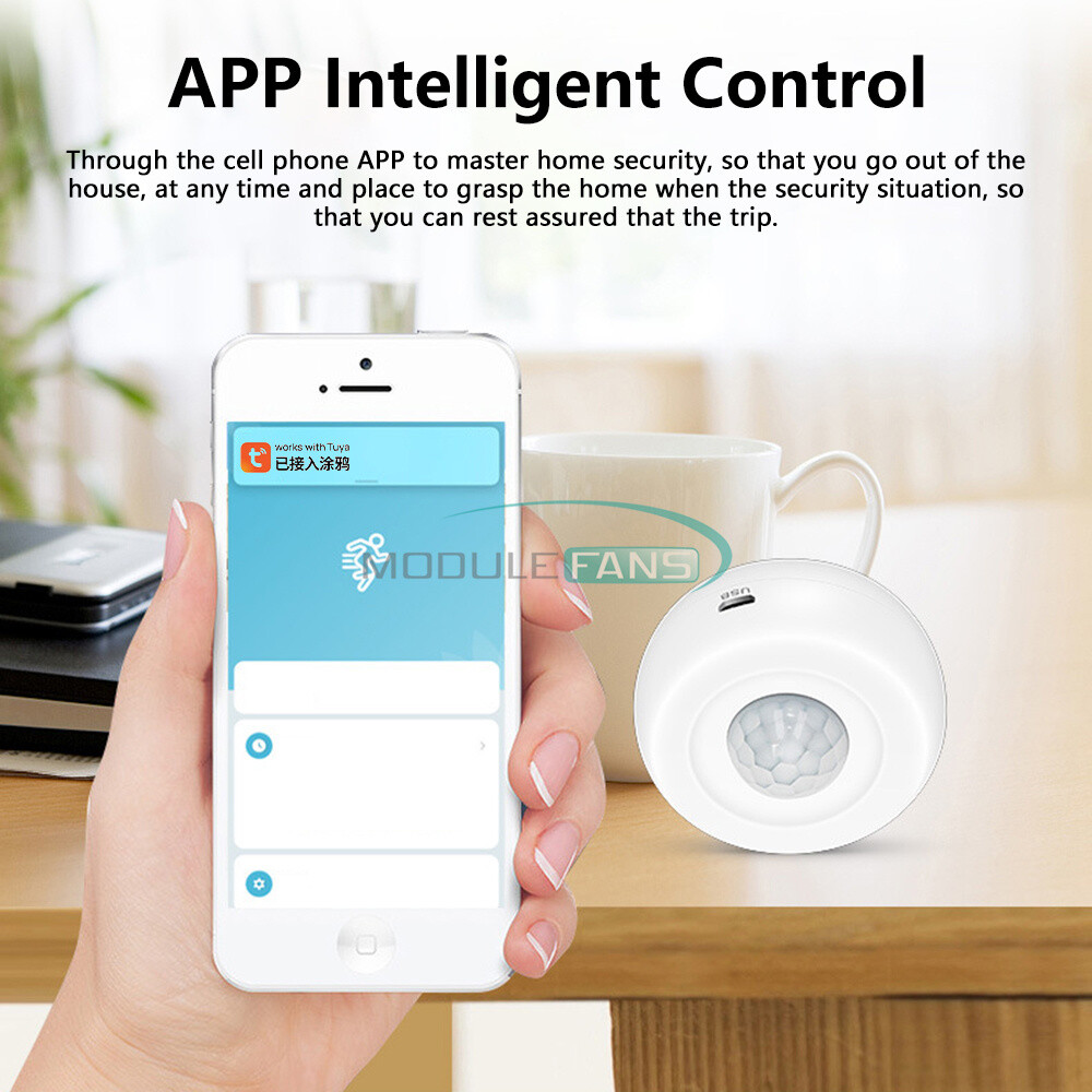 zigbee / wifi smart PIR Human Body Motion Sensor Infrared Sensor Detector Alarm