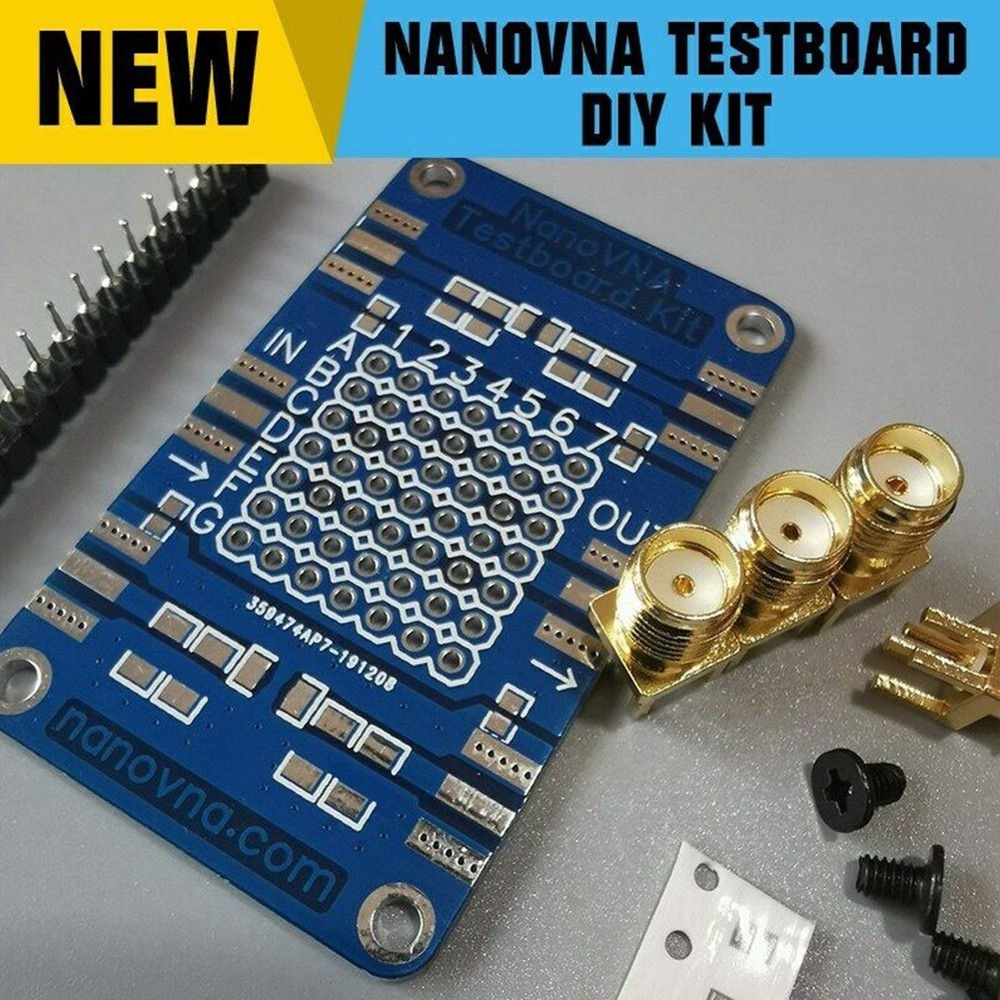 Customizable For NanoVNA Testboard Circuit Board for Vector Network Analyzers