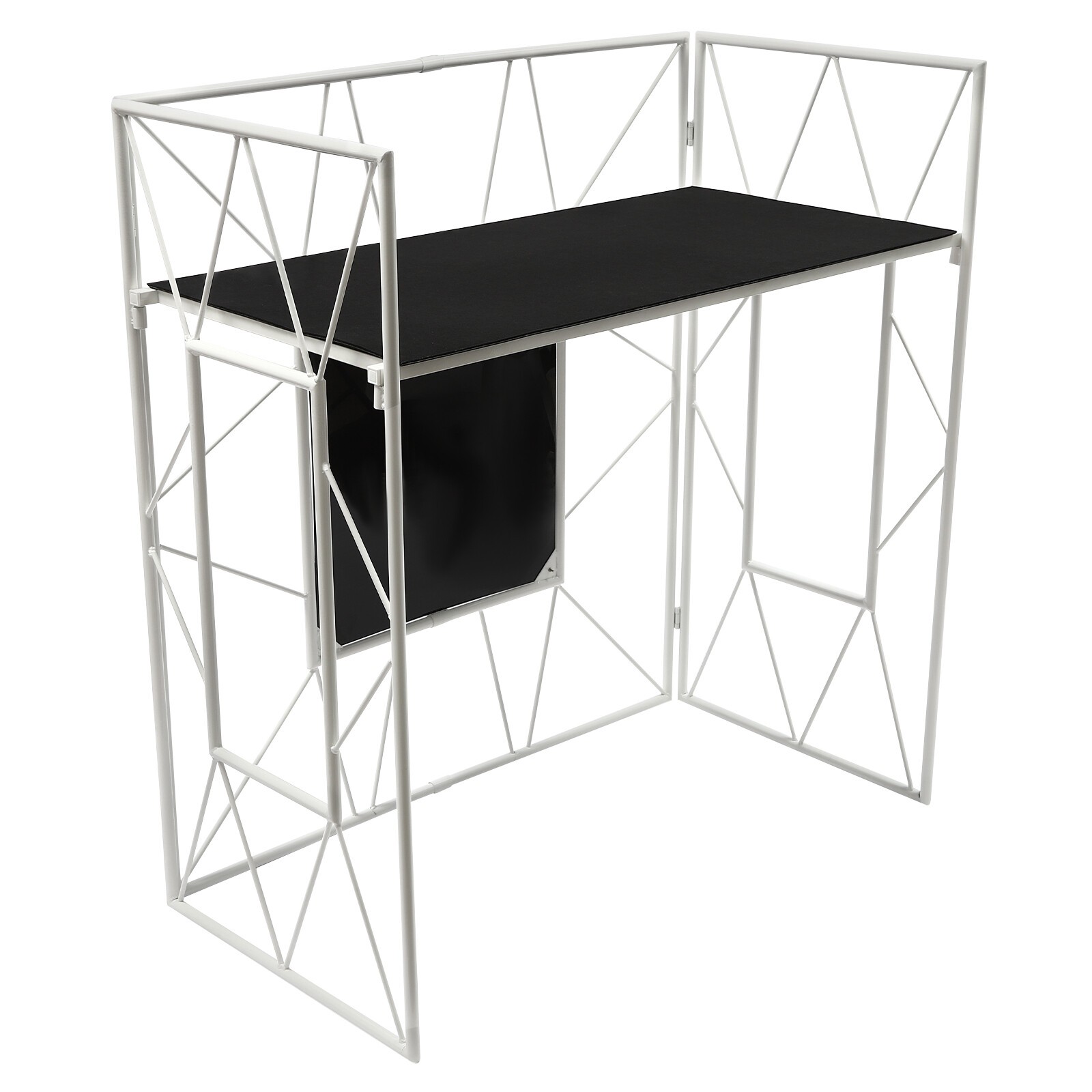 DJ Display Stand, DJ Event Booth Facade, Portable DJ Facade Booth Table, DJ Cont