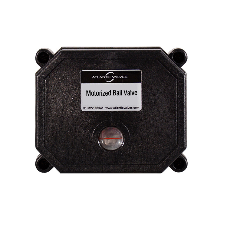 1" Stainless Steel Motorized Electric Ball Valve 9V 12V-24 Volt AC/DC, 2 Wire