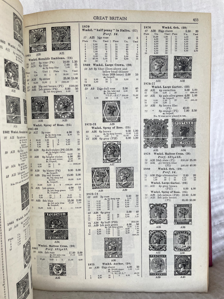 1936 Scott Standard Postage Stamp Catalogue - Vintage - 93rd Edition