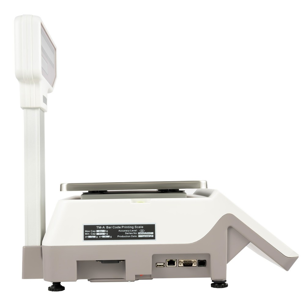 Electronic Weight Scale With Thermal Label Printer Digital Price Computing Scale