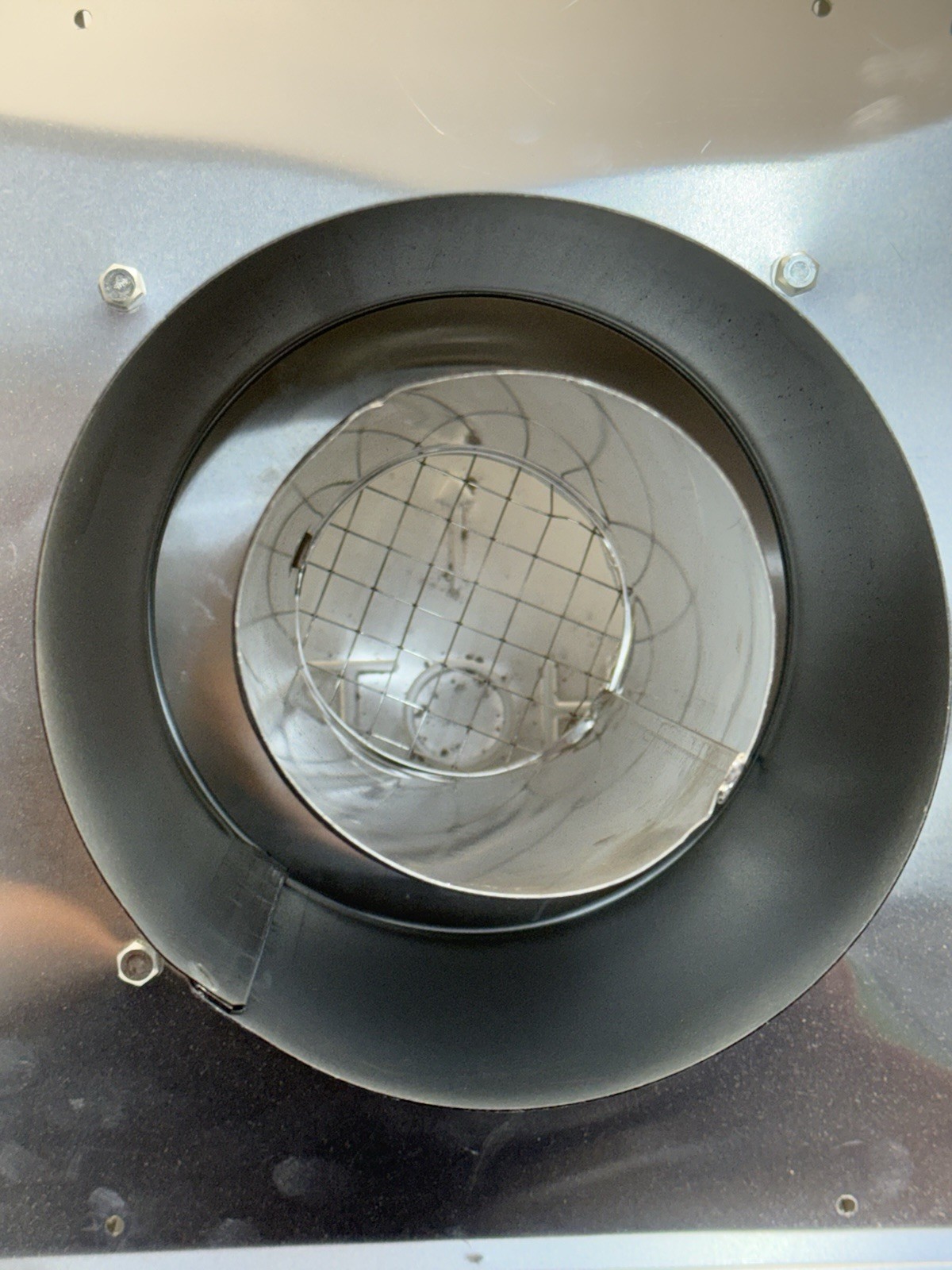 46DVA-HC Horizontal Square Stove Vent Horizontal Termination Cap 4" x 6 5/8"