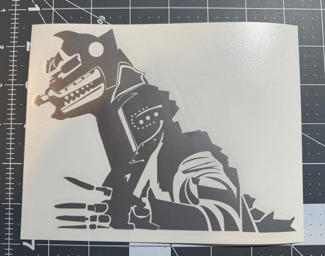Mechagodzilla Decal