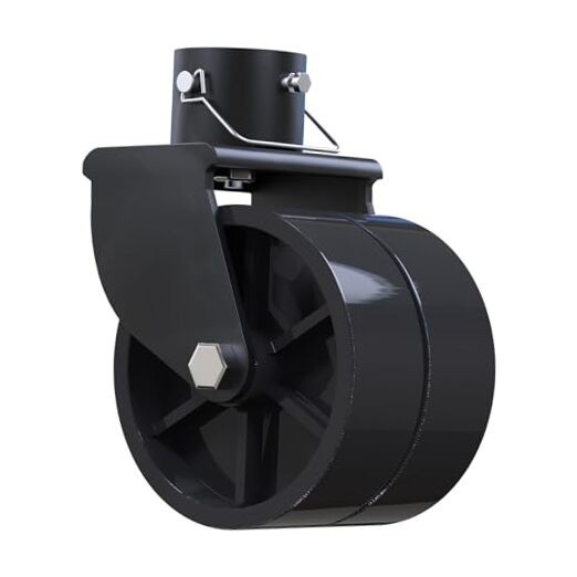 6" Dual Trailer Jack Wheel Replacement, Trailer Jack Wheel without Chock
