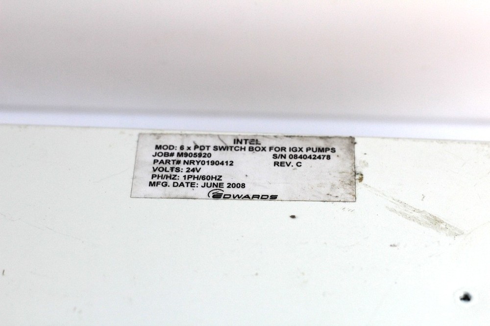 Edwards Pump Control Unit NRY0190412