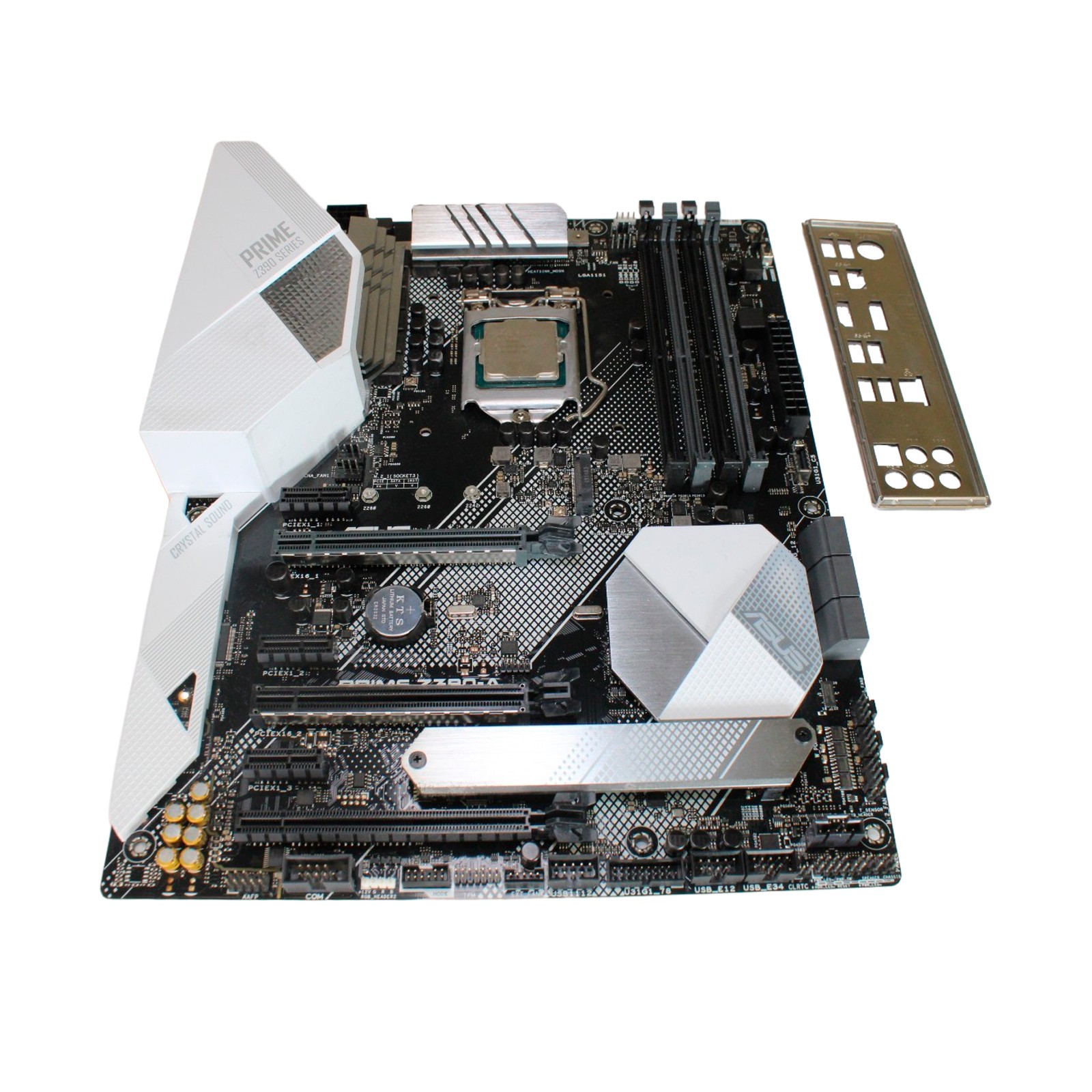 ASUS Prime Z390-A LGA 1151 ATX Motherboard w/ i7-8700k CPU & I/O Shield | No RAM