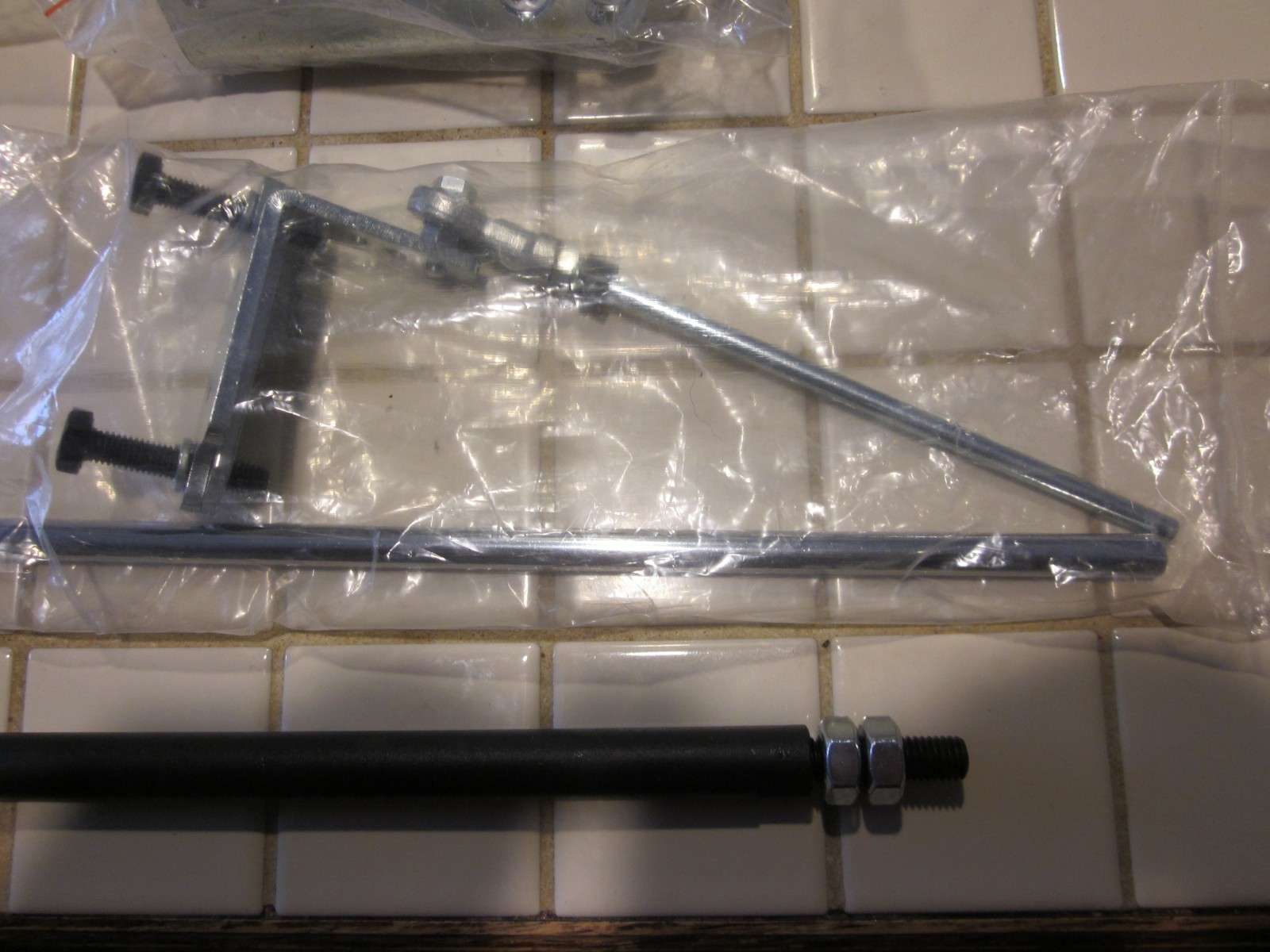 A permanent,safe install car hand control. Disabled/Handicapped New.