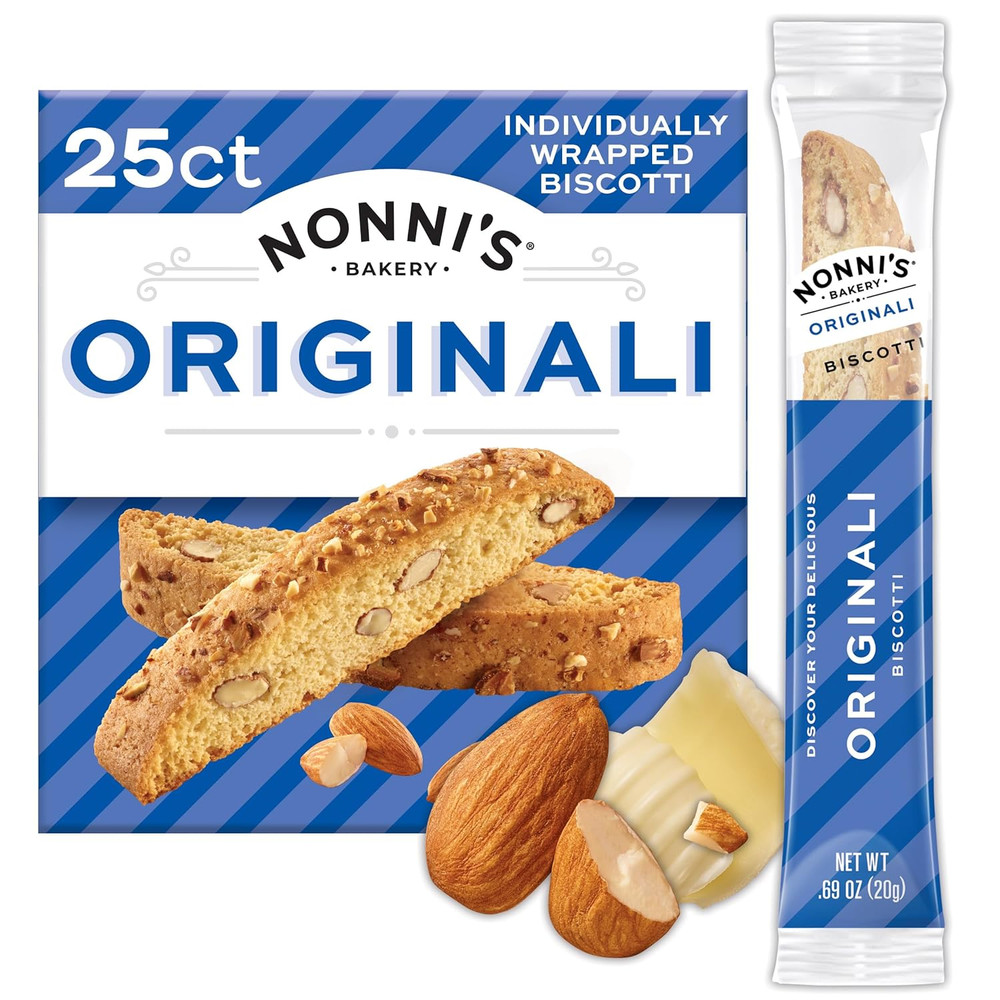Biscotti Value Pack, Originali Classic Almond, 25 Count, 1.1 Pound