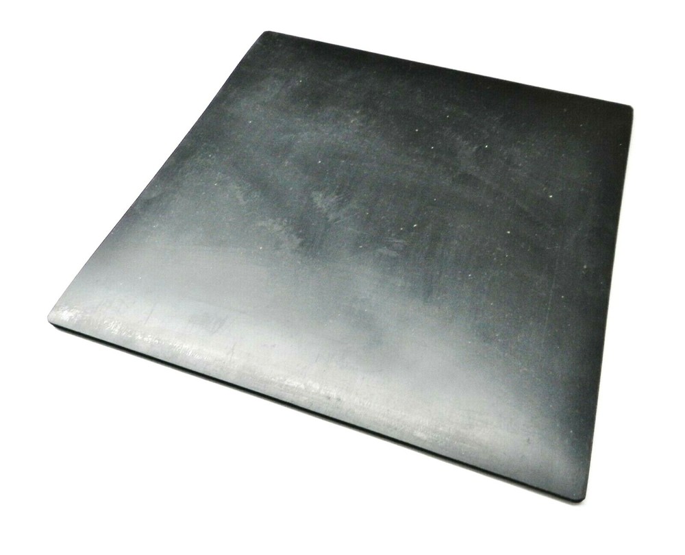 Bench Rubber Mat Solid Durable Rubber Surface Pad Work Block 12" x 12" x 1/4"