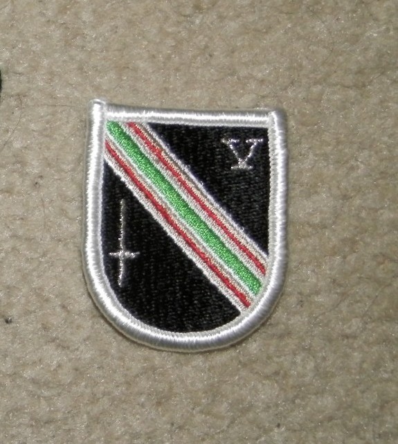 AIRBORNE,SPECIAL FORCES BERET FLASH, TASK FORCE DAGGER 2003,