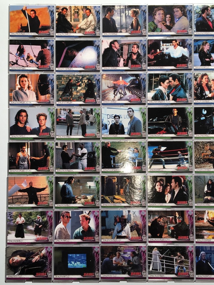 Highlander Complete Base Card Set 129 Cards