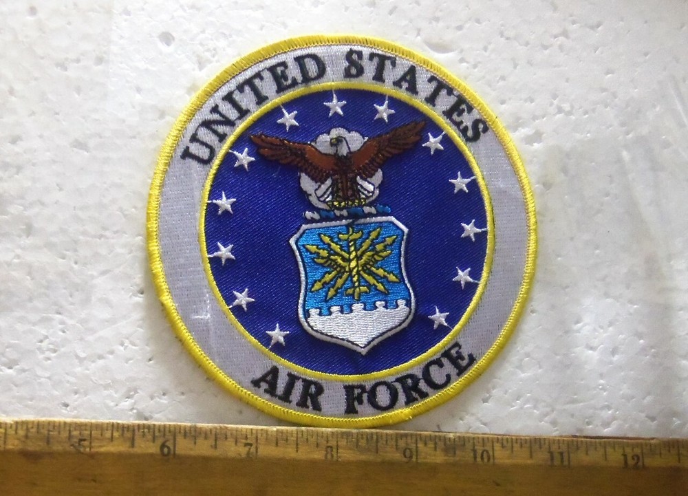 Large US Air Force Logo Embroidered Patch