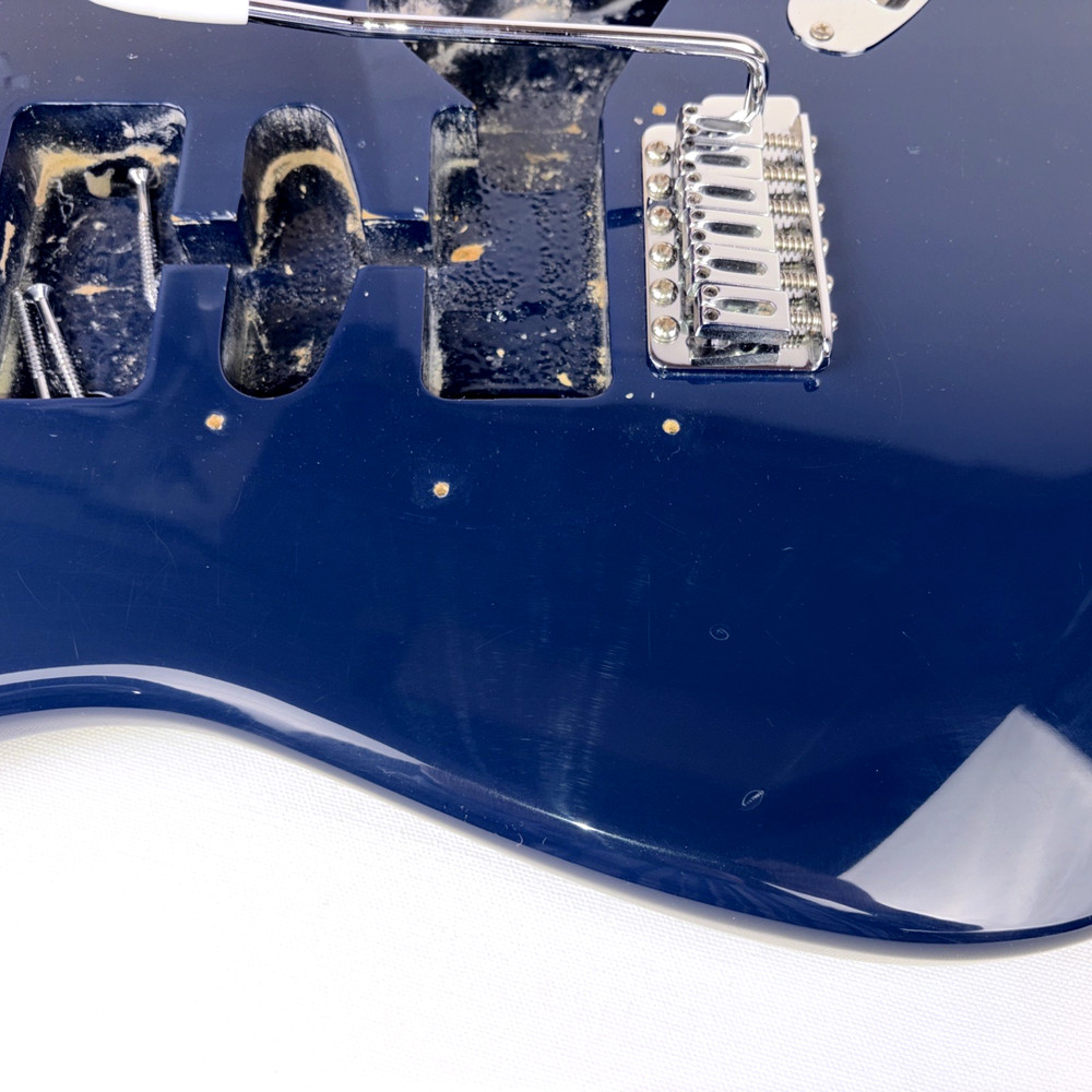2002 Squier Affinity Stratocaster Baltic Blue Guitar Body with Hardware ~