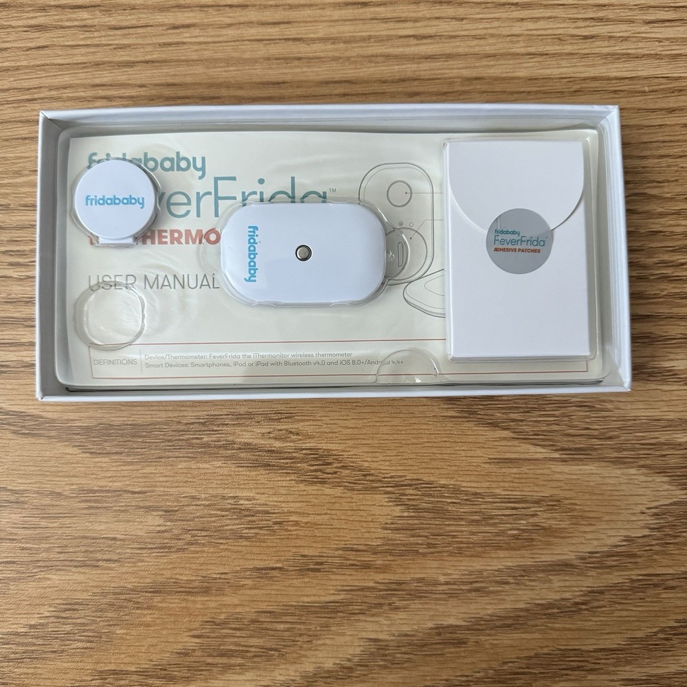 FridaBaby Smart iThermonitor Temp Tracking Touchless Babies Toddlers Thermometer