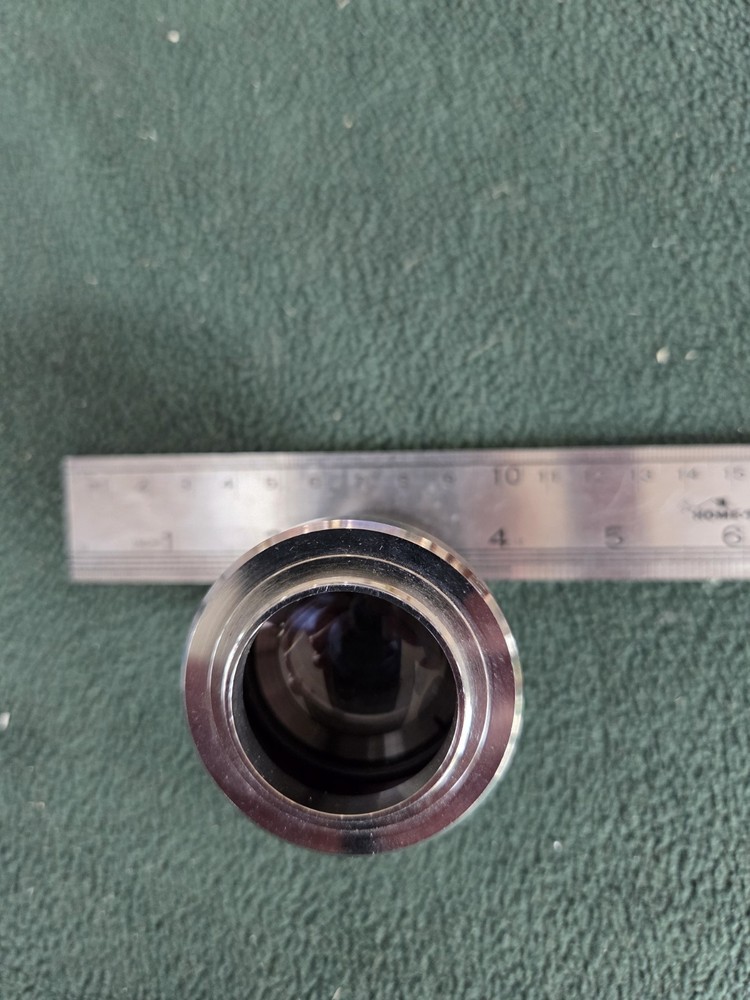 LARGE MICROSCOPE OBJECTIVE LENS 5X S/N 5163