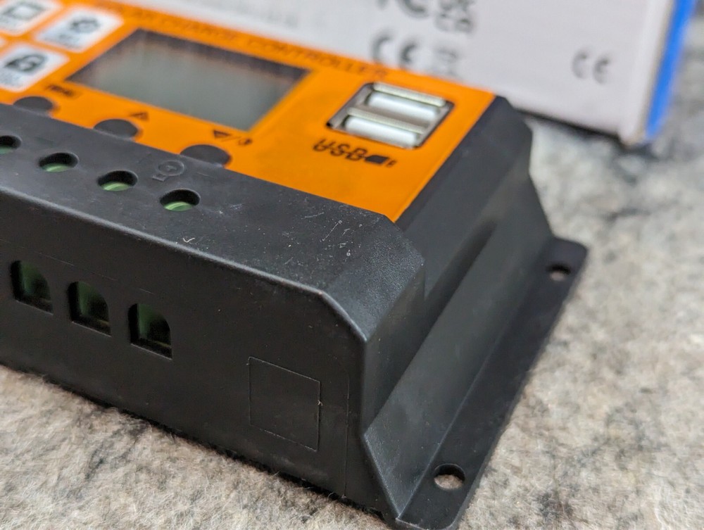 🔥New🔥 3-Stage PWM Controller 12V/24V (20A) Smart Controller Solar (1E)